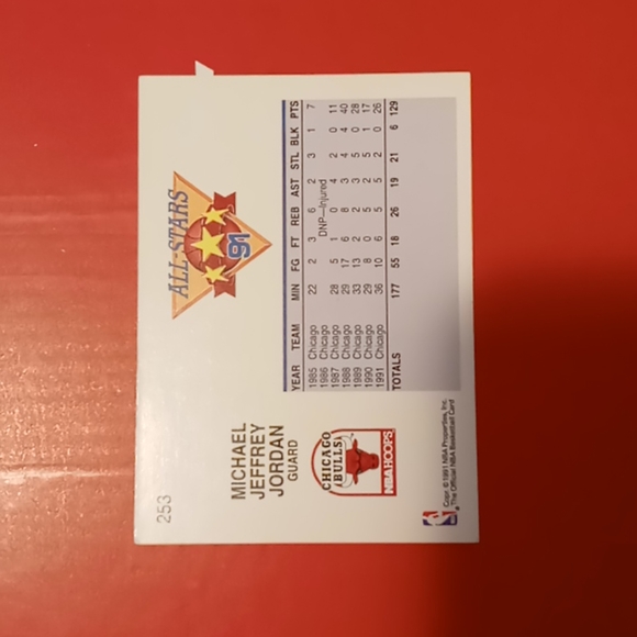 Michael Jordan card - Picture 2 of 3